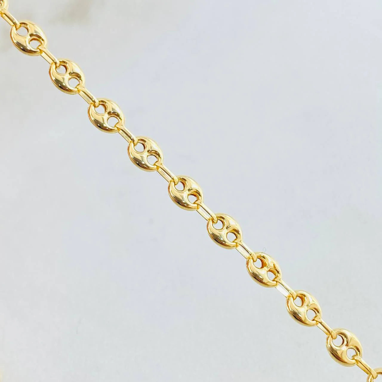 Cadena Gucci 5.1gr / in / 4.0mm Oro Amarillo 18K ©