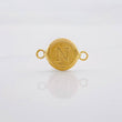 Herraje Circulo Letra N 0.4g / 1/2 in Oro Amarillo 18K