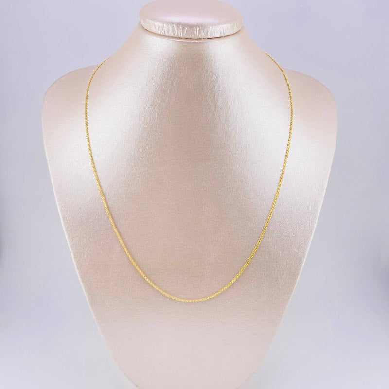 Cadena China 1.85g / 18 in / 1.1mm Oro Amarillo 18K