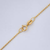 Cadena Militar 1.9gr / 45.5cm / Oro Amarillo +3 18K $