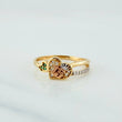 Ring 15´S 2.2 g / T7 3/4 Three Golds 18K