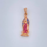 Pendant Virgin Guadalupe 2.15gr / 1.1in / 18K Gold $