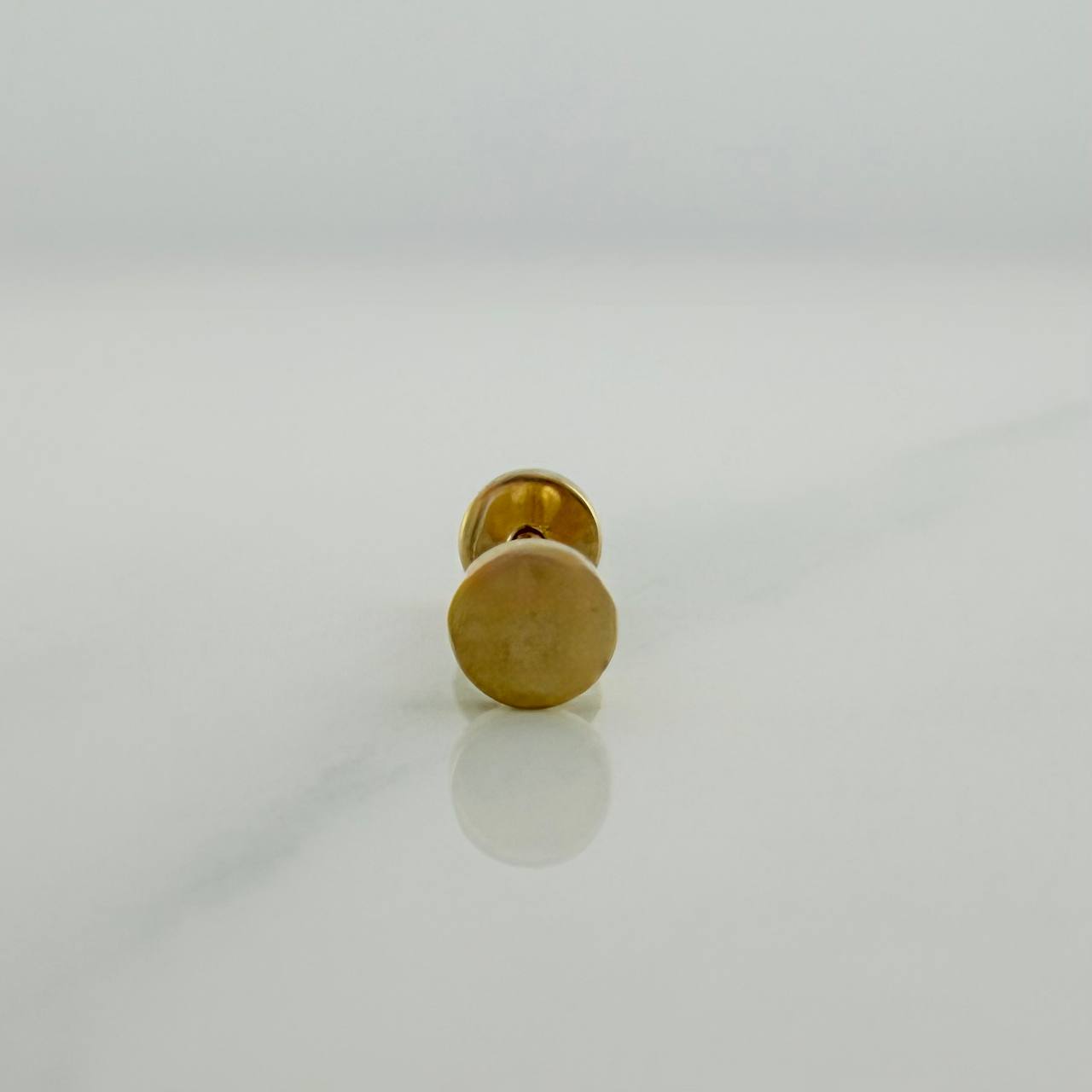 Flat Circle Piercing 0.45 g / 1/2 in 18K Yellow Gold