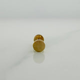 Flat Circle Piercing 0.45 g / 1/2 in 18K Yellow Gold