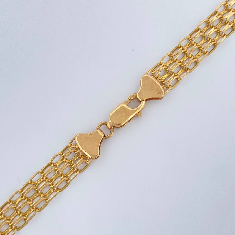 Bismark Chain 14.65gr / 60cm / 18K Yellow Gold +1 $