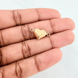 Herraje Corazon 0.25g / 1/2 in Oro Amarillo 18K