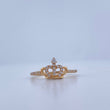 Tiara Ring 1.55gr / Size 7 1/4 / 18K Gold