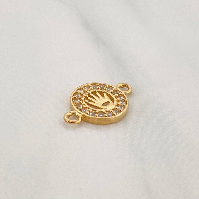 Charm Crown 0.65 g / 1/2 in 18K Yellow Gold