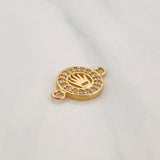 Charm Crown 0.65 g / 1/2 in 18K Yellow Gold