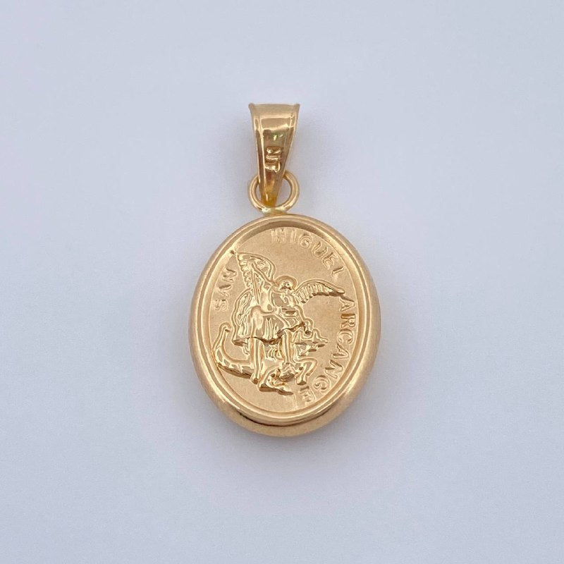 San Miguel Pendant 1.05gr / 1in / 18K Gold