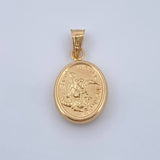 San Miguel Pendant 1.05gr / 1in / 18K Gold