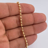 Military Bracelet 6.35gr / 21cm / 18K Yellow Gold &