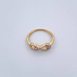 Infinity Ring 2gr / Size 8 / 18K Gold &