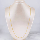 Bismark Chain 3.85g / 24 in / 1.65mm Yellow Gold 18K