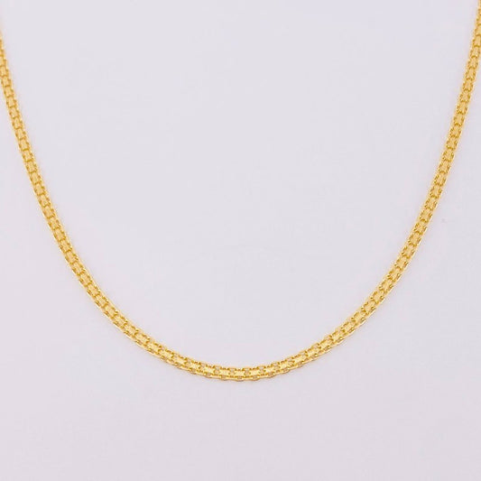 Cadena China 3g / 50cm / 2.2mm Oro Amarillo 18K