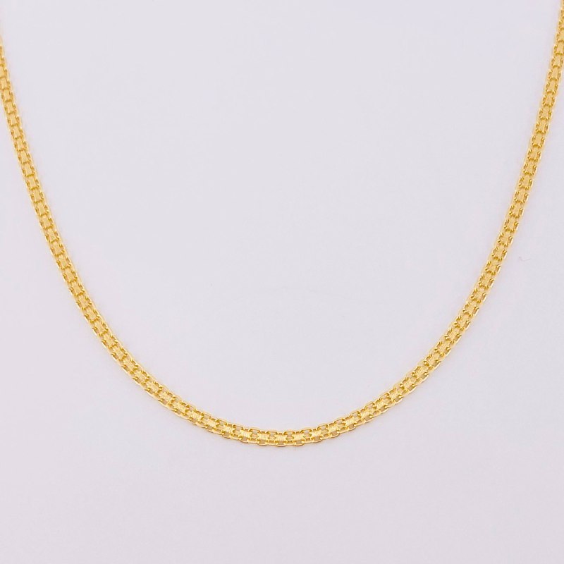 Cadena China 2.75g / 45cm / 2.2mm Oro Amarillo 18K