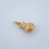 Pendant Money Bag 0.45gr / 3/4 in / 18K Yellow Gold &