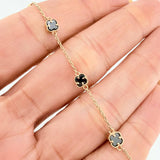 Clover Bracelet Classic Link 3.2 g / 8 1/2 in / 4.15 mm 18K Yellow Gold