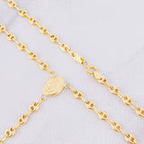 Rosario GC Virgen Milagrosa 7.25g / 20 in / 3.8mm Oro Amarillo 18K