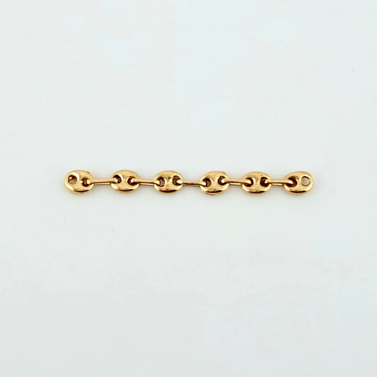 Herraje Retazo Gc 0.55 g / 1 3/4 in Oro Amarillo 18K
