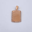 Dije Placa 2.5gr /  / 2.6cm / Oro 18K $