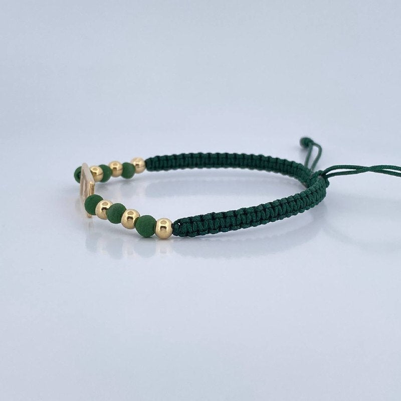 Woven Dollar Bracelet 1.6gr / 18K Gold &