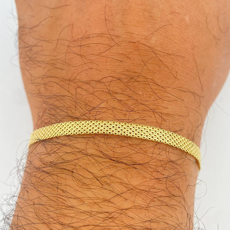 China Bracelet 3.15gr / 7.3in / 14K Gold +1 Italy &