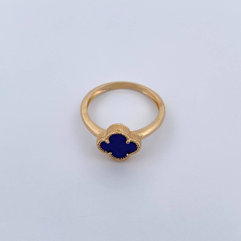 Anillo Trebol 2.8gr / T7 1/4 / Oro 18K &