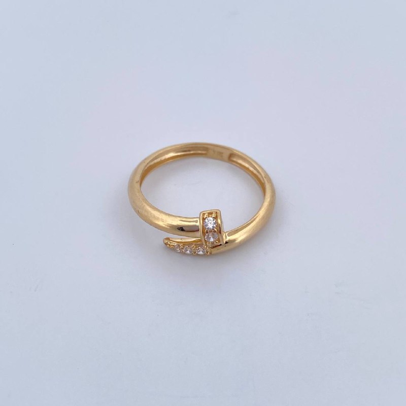 Anillo Clavo 1.75gr / T5 / Oro 18K &