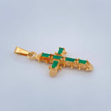 Pendant Baroque Cross 2.5gr / 1 1/4 in / 18K Gold $