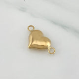 Charm Heart 0.6 g / 3/4 in Yellow Gold 18K