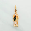Pendant Saint Jude 1.15 g / 1 in Three Golds 18K