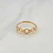 Anillo Zig Zag 1.6gr / T6 1/4 / Oro Amarillo 18K &