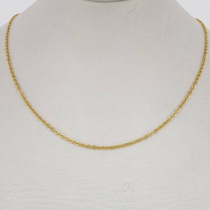 Cadena Aro Seguido 1.75gr / 45.5cm / Oro Amarillo +3 18K &