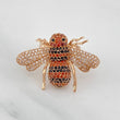 Anillo Abeja 8.5 g / T6 3/4 Oro Rosa 18K