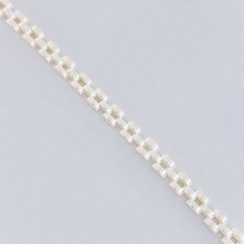 Bracelet Curved Links 12.5g / 8 1/4 in / 5.1mm Silver 925