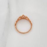 Ring 15'S Crown 1.75 g / T6 1/2 Rose Gold 18K