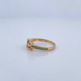 Fe Ring 2.25gr / Size 6 3/4 / 18K Gold &