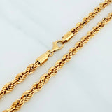 Cadena Lazo 14.15 g / 23 1/2 in / 4.15 mm Oro Amarillo 18K