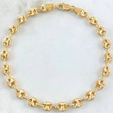 Pulso GC 8.7gr / 21cm / 5.7mm Diamantado Oro Amarillo 18K