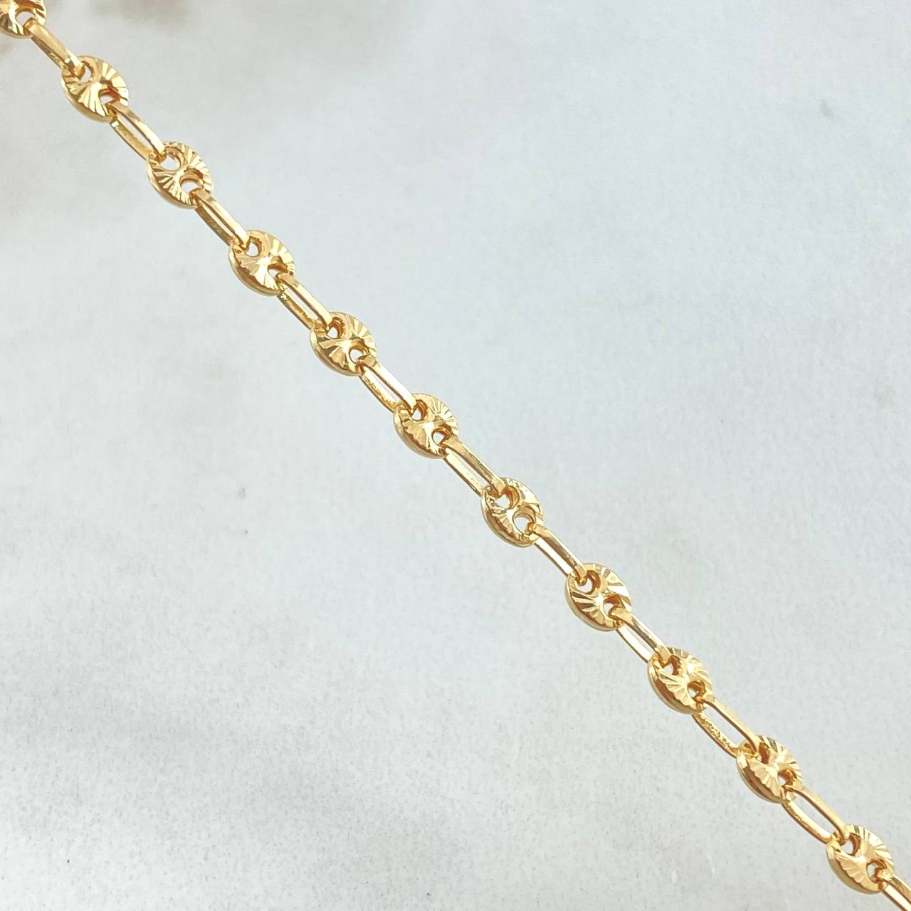 Pulso GC 2.5gr / 7 1/2 in / Oro Amarillo 18K *