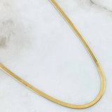 Cadena Espejo 3.4gr / 40cm / 2mm Oro Amarillo +3 18K ©