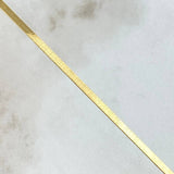Cadena Espejo 3.05gr / 17 3/4 in / 2.1mm Oro Amarillo +3 18K