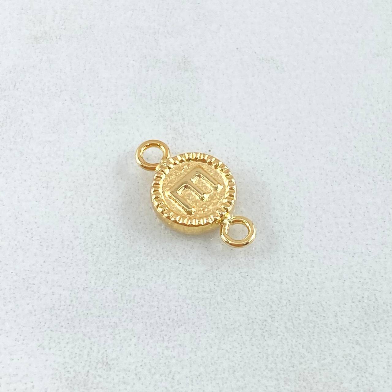Charm Letter E 0.45gr / 0.6in / 18K Gold *