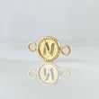 Charm Letter N 0.65gr / 1.7cm (0.7in) / 18K Gold
