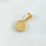 Pendant Letter L 0.6gr / 0.7in / 18K Gold ©