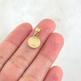 Pendant Letter L 0.6gr / 0.7in / 18K Gold ©