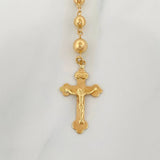 Rosario Virgen Milagrosa Cruz Cristo 13.9 g / 23 1/2 in / 6 mm Oro Amarillo 18K