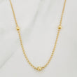 Cadena Espiga 2.9g / 18 in / 4mm Oro Amarillo 18K