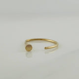 Half Hoop Piercing 0.35 g / 1/2 in 18K Yellow Gold